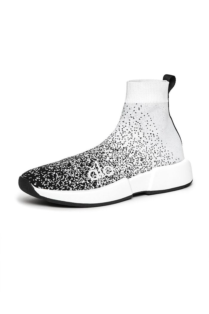 Buty Alo Yoga Velocity Knit Sneaker Damskie Białe | EULFH6912