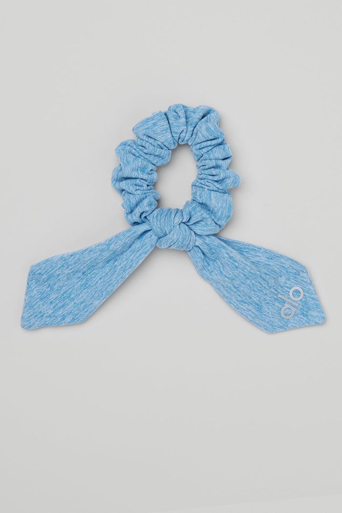 Scrunchie Alo Yoga Alosoft Rhythm Damskie Niebieskie | OZVIY7082