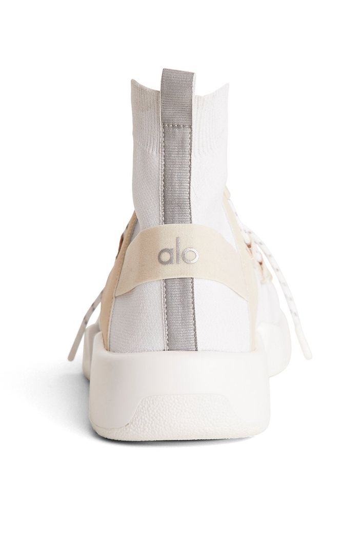 Buty Alo Yoga Wanderer Sneaker Damskie Beżowe | GQZDI9145