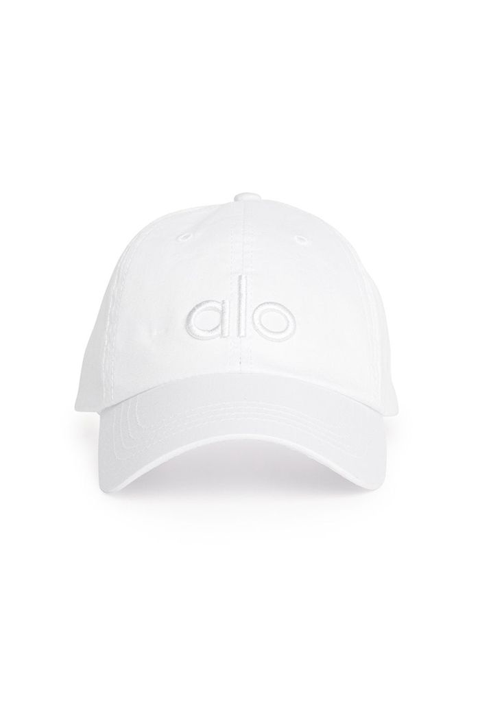 Cap Alo Yoga Off-Duty Damskie Białe | OXURA1396