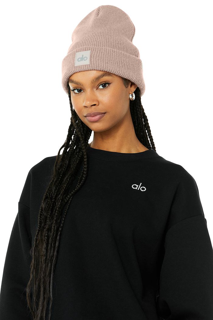 Czapki Beanie Alo Yoga Everyday Damskie Różowe | KBQHY6879