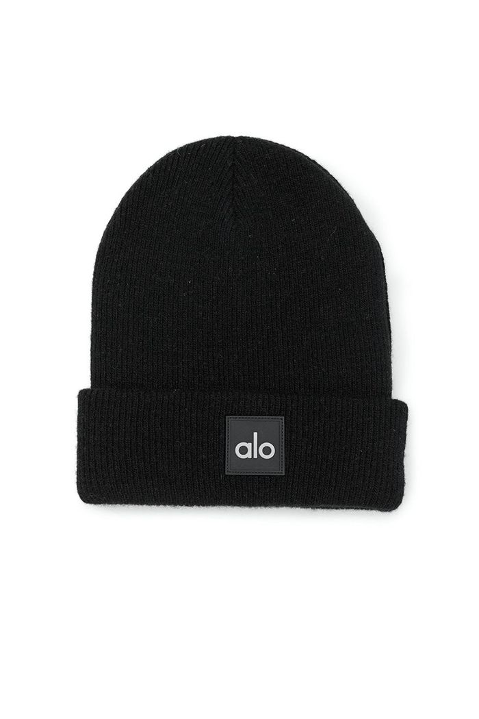 Czapki Beanie Alo Yoga Everyday Damskie Czarne | TIDWB9046