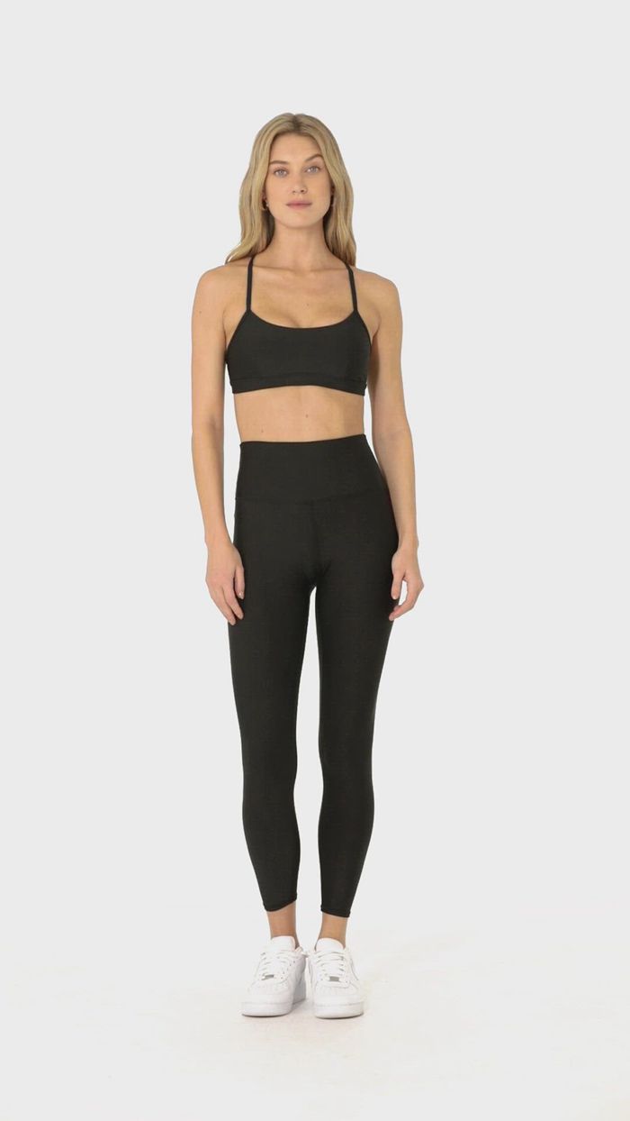 Legginsy Alo Yoga 7/8 High-Stanem Airlift Damskie Brązowe | HEDXI9617