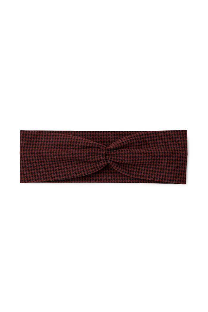 Opaski Alo Yoga Houndstooth Damskie Czarne | MLUKC4195