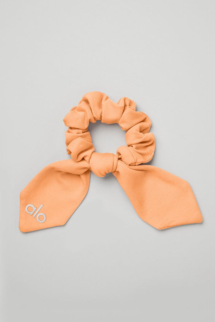 Scrunchie Alo Yoga Alosoft Rhythm Damskie Pomarańczowe | PLWKD3841