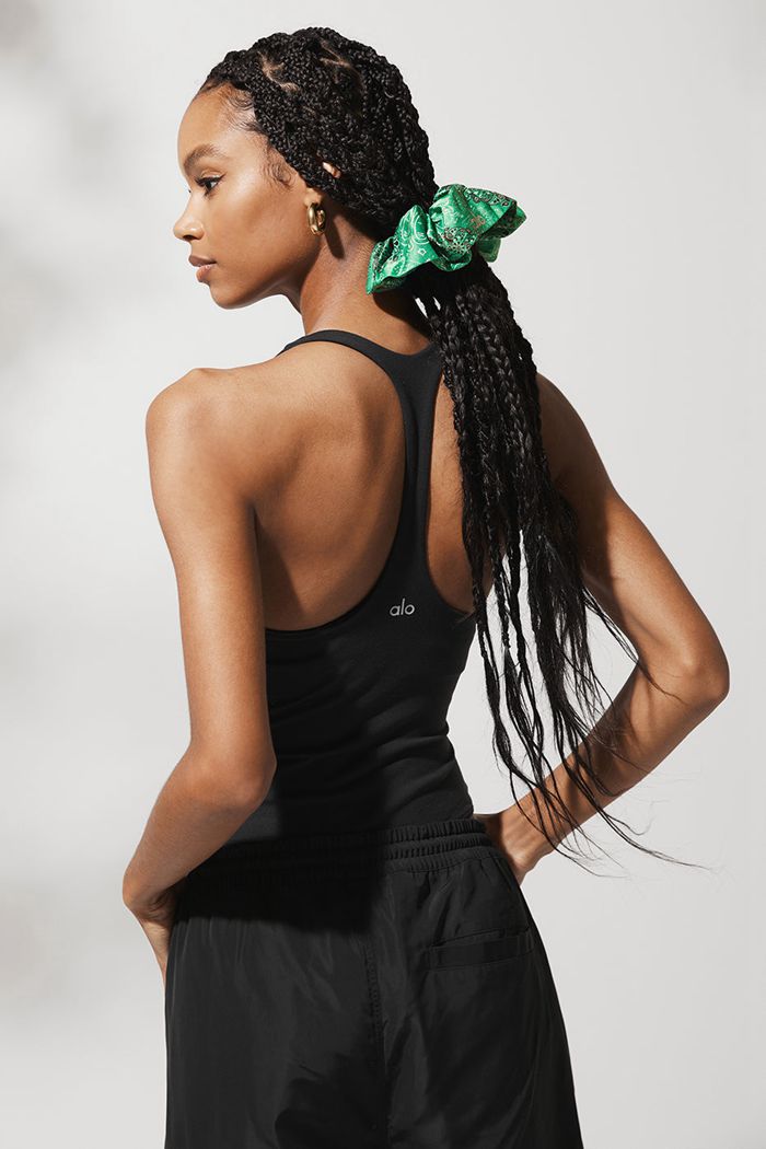 Scrunchie Alo Yoga Bandana Oversized Damskie Zielone Turkusowe | OQKFT7594