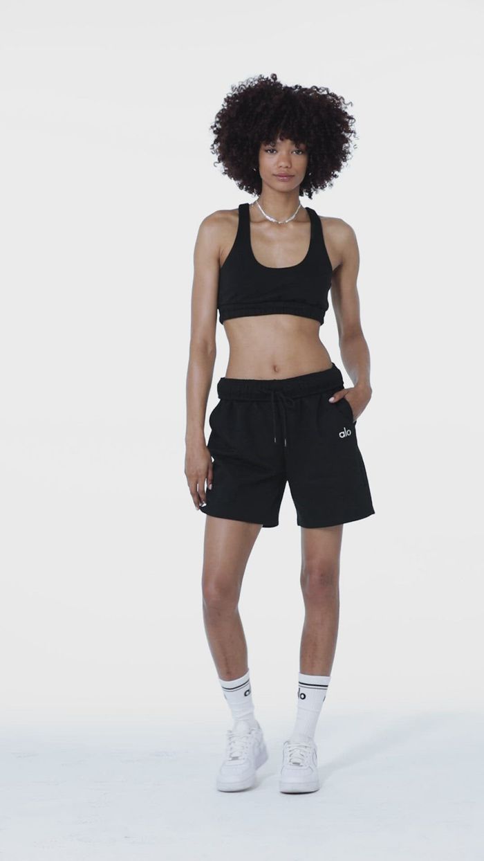 Short Alo Yoga Accolade Sweat Damskie Fioletowe | PBKDS0156