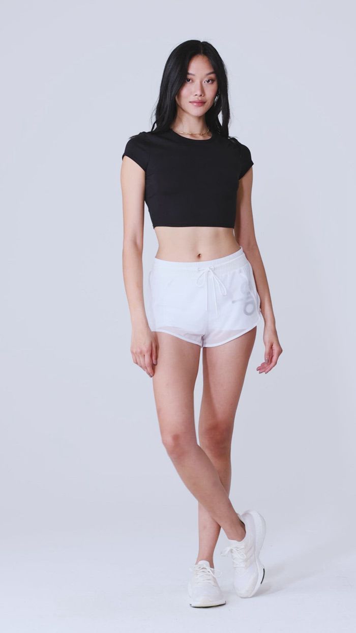 Short Sleeve Alo Yoga Alosoft Crop Finesse Damskie Czerwone | AZTKX7940