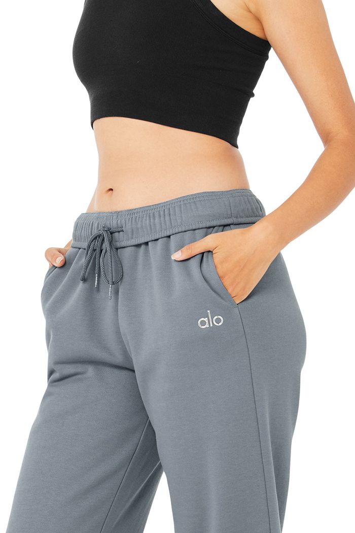 Spodnie Alo Yoga Accolade Sweat Damskie Szare | ZAQPM0981