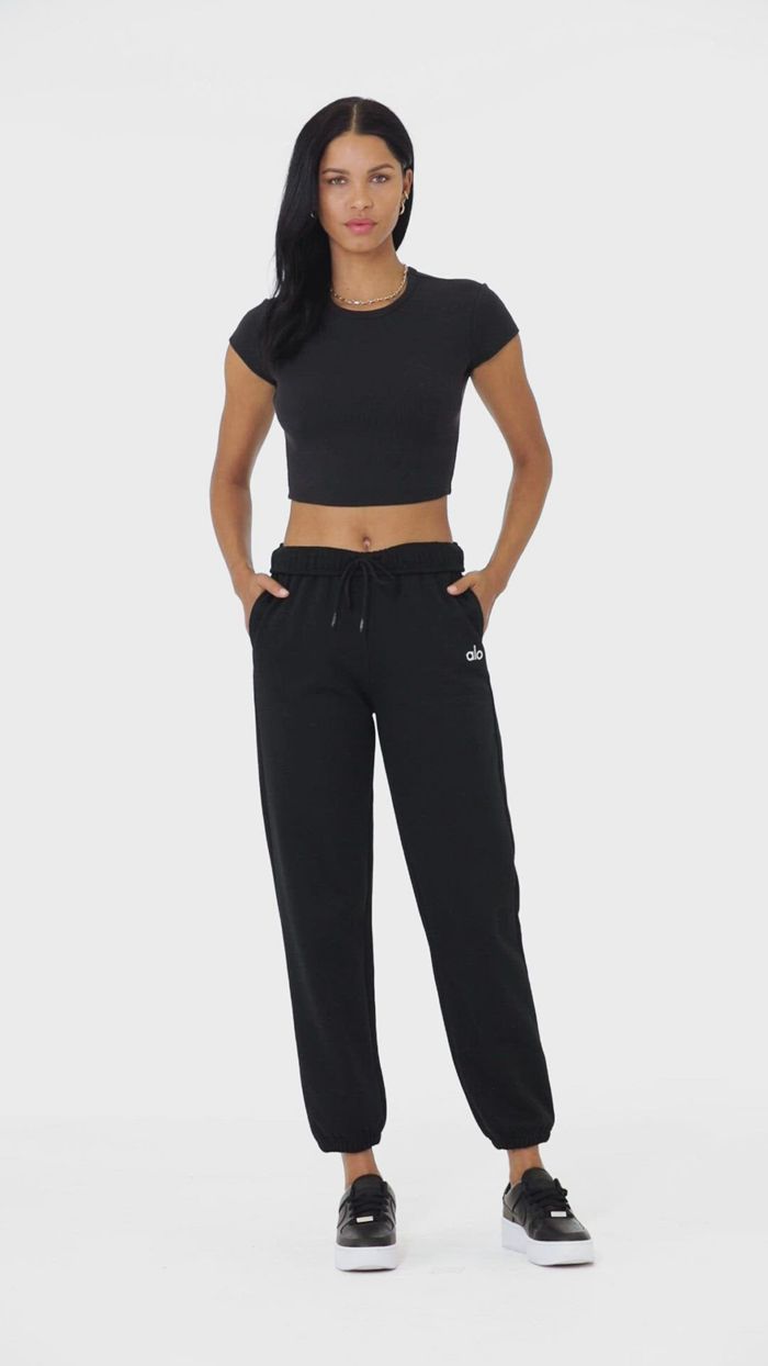 Spodnie Alo Yoga Accolade Sweat Damskie Szare | ZAQPM0981