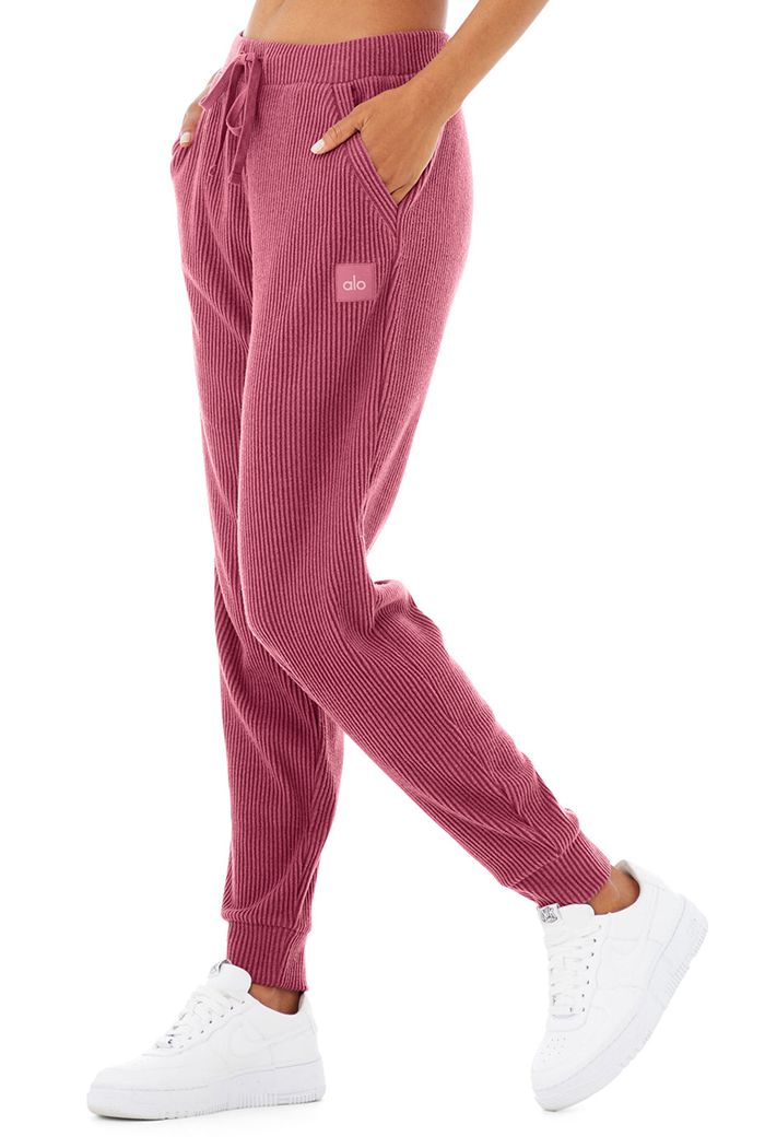 Spodnie Alo Yoga Muse Sweat Damskie Fioletowe | FUCHO7915