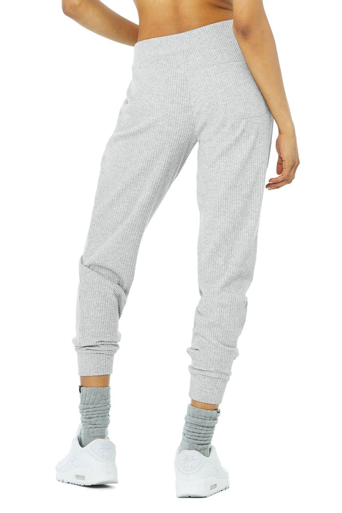 Spodnie Alo Yoga Muse Sweat Damskie Szare | ZUYKB6704