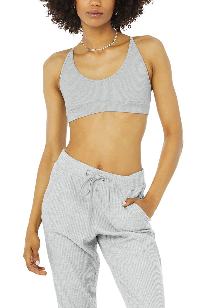 Spodnie Alo Yoga Muse Sweat Damskie Szare | ZUYKB6704